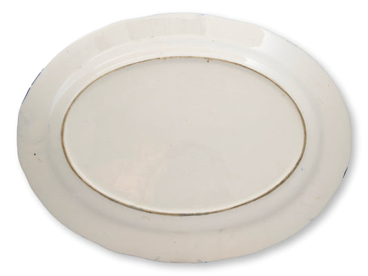 Early 1900s English Transferware Turkey Platter