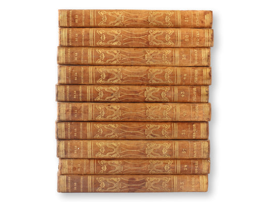 1837 French "Dictionnaire De La Conversation Et De La Lecture" Books