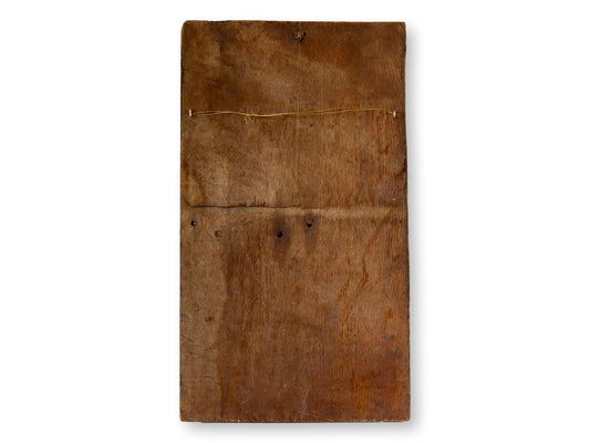 Antique Carved English Heraldic Wall Panel