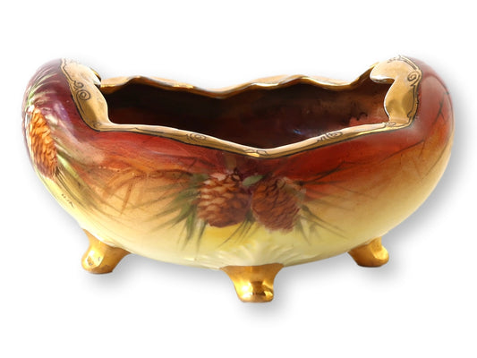 Hand-Decorated Austrian Porcelain Bowl