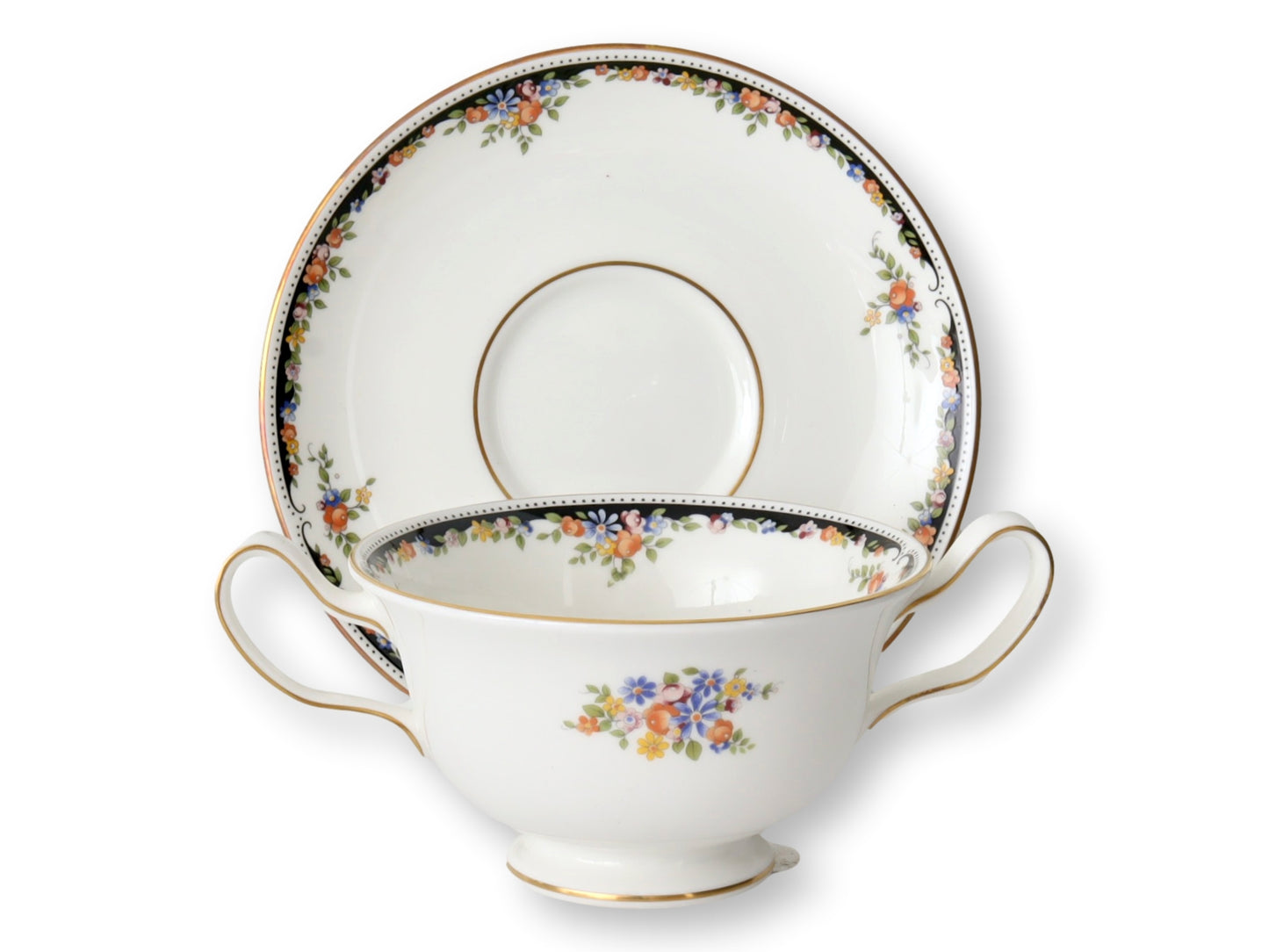 Wedgwood Osborne Cream Soup Service for 8