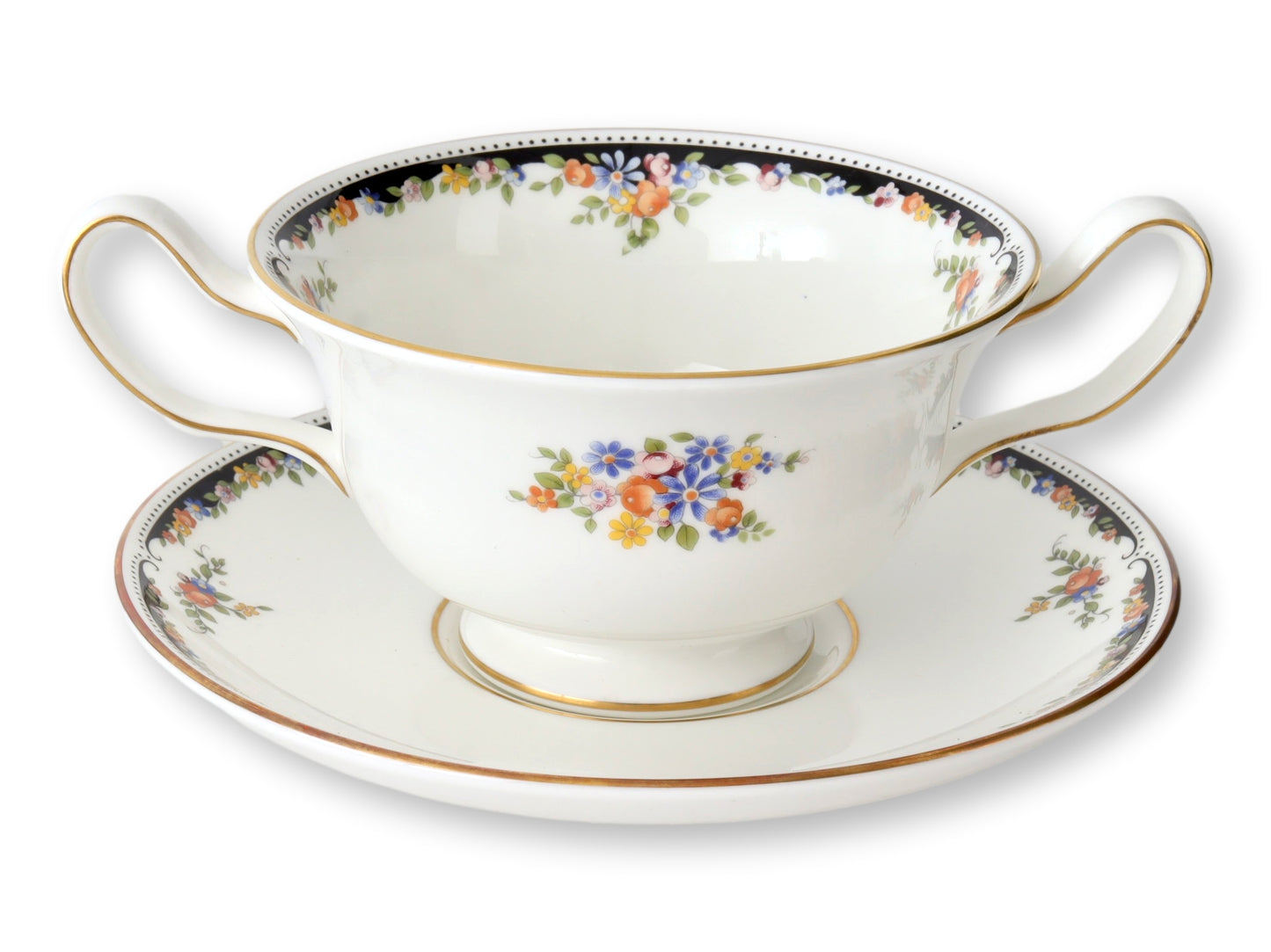 Wedgwood Osborne Cream Soup Service for 8