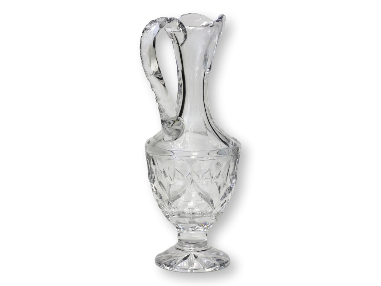 Tall French Cut Crystal Wine Carafe