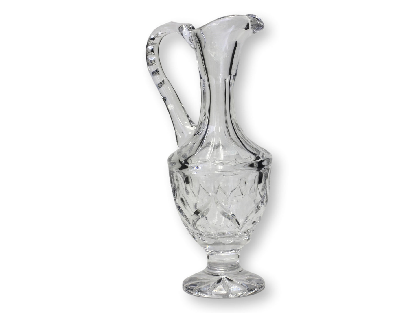 Tall French Cut Crystal Wine Carafe