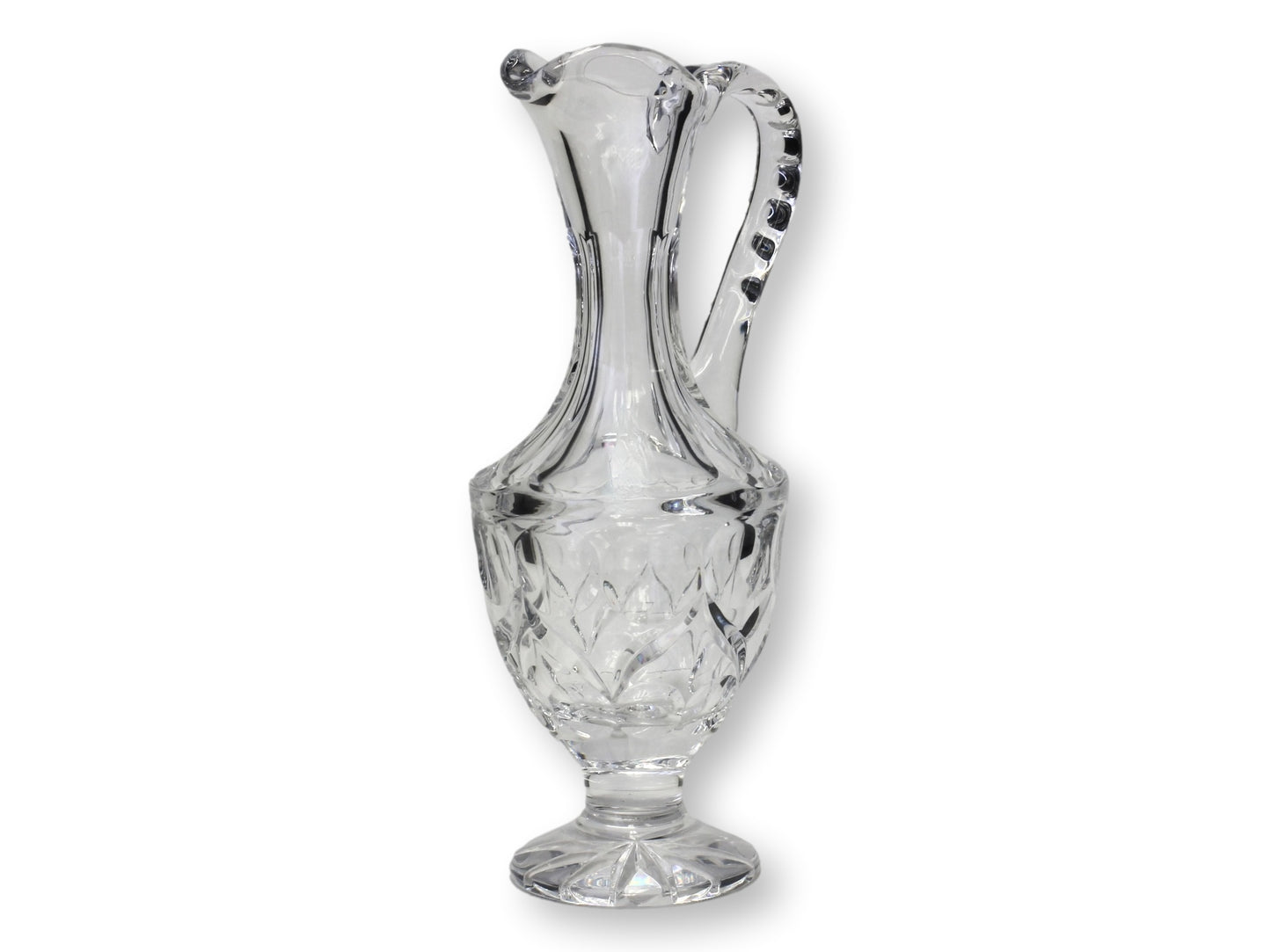 Tall French Cut Crystal Wine Carafe