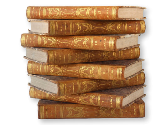 1837 French "Dictionnaire De La Conversation Et De La Lecture" Books