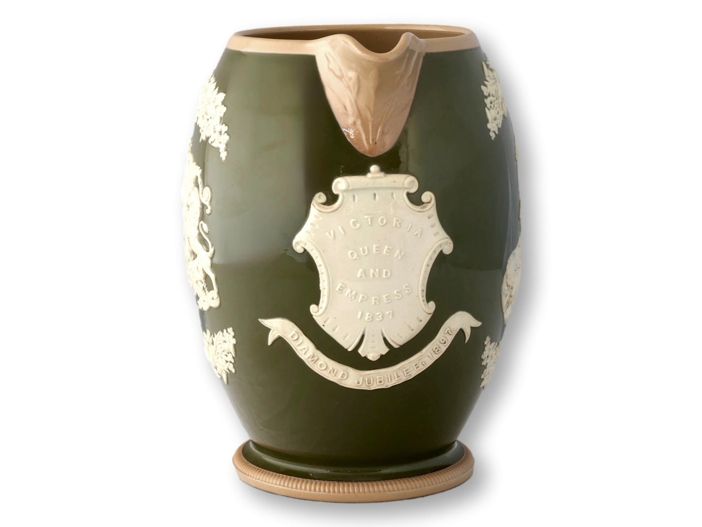 1897 Queen Victoria Diamond Jubilee Jug | Copeland Spode