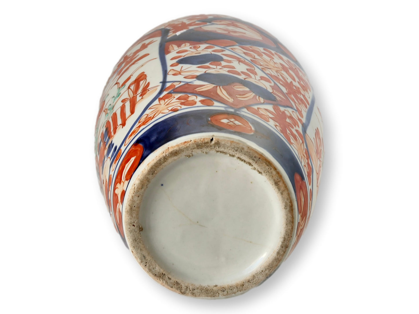 19th-C. Japanese Imari Porcelain Urn