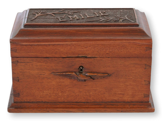 Antique French Petit Lock Box for 'Emilie'