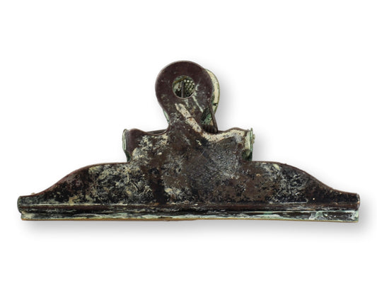 Antique Victorian English Brass Paper Clip