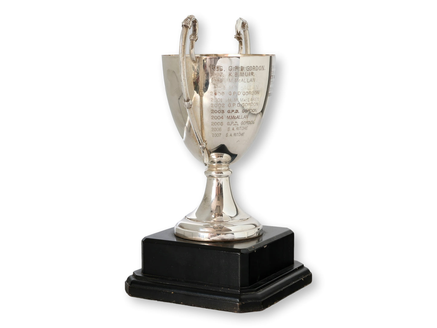 "Portfolio Golf Club" Scratch Cup Trophy