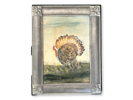 Folk Art Turkey Watercolor