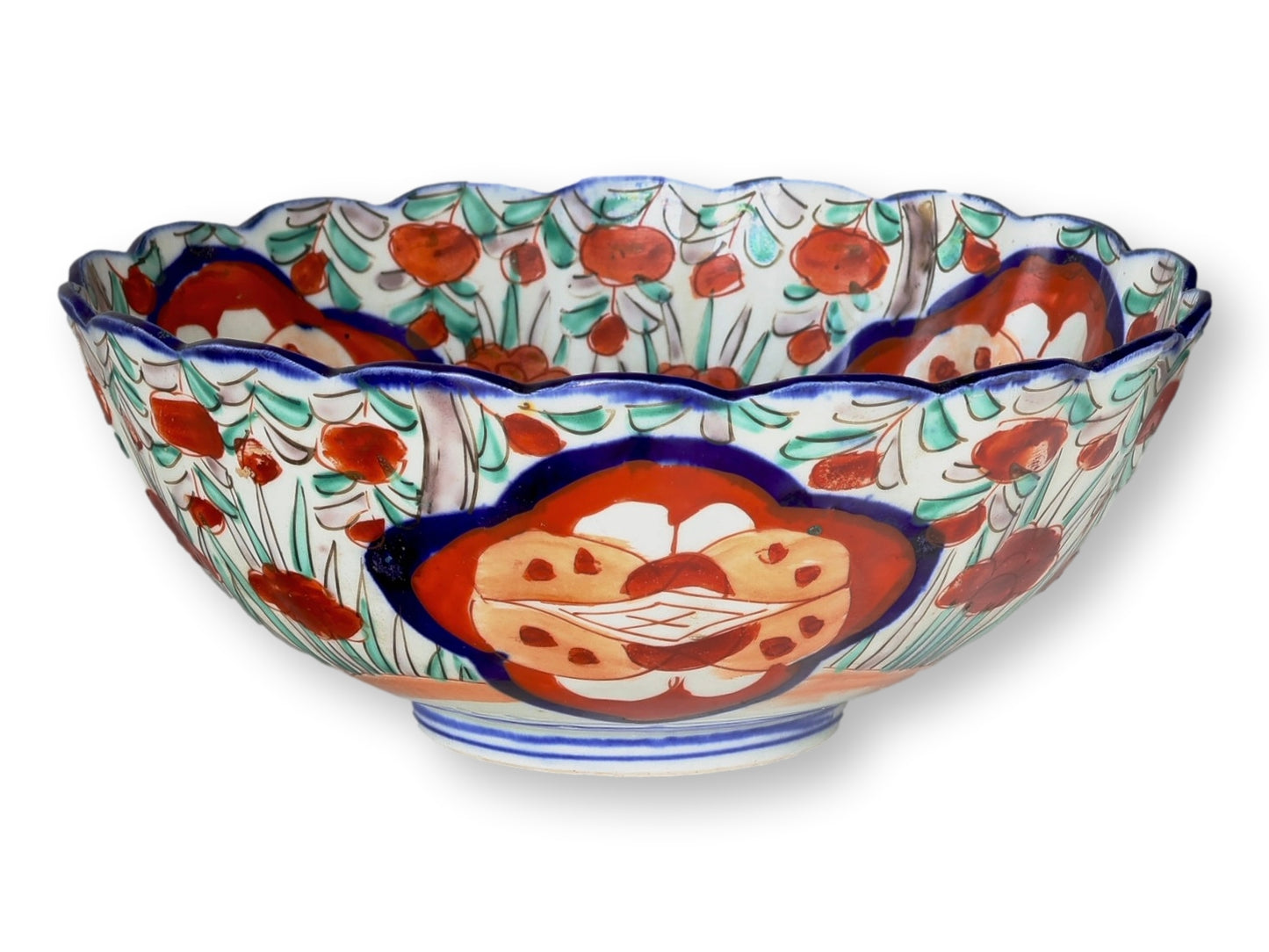 Antique Japanese Imari Porcelain Bowl