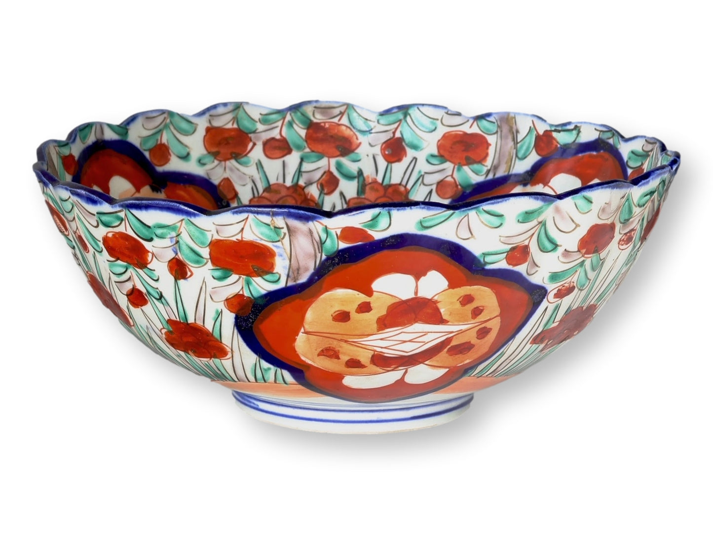 Antique Japanese Imari Porcelain Bowl