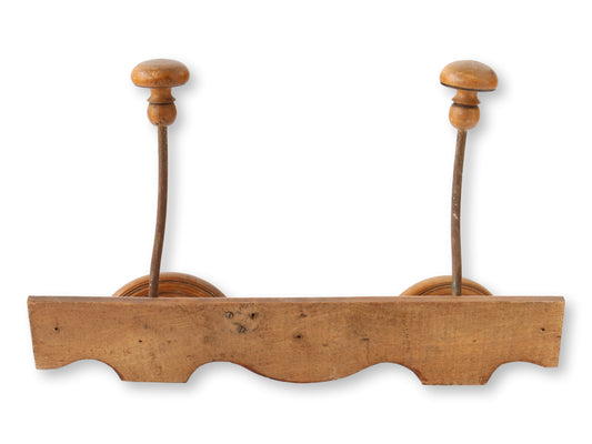 Antique French Coat & Hat Rack