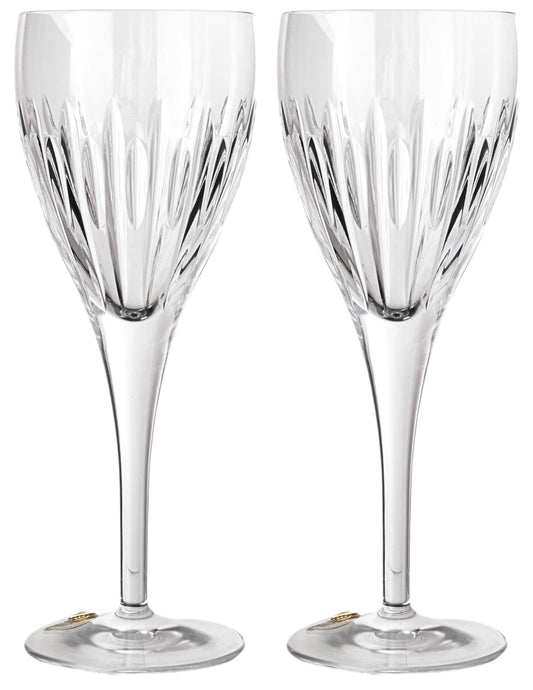 Vintage Waterford Crystal Kirin Goblets, a Pair