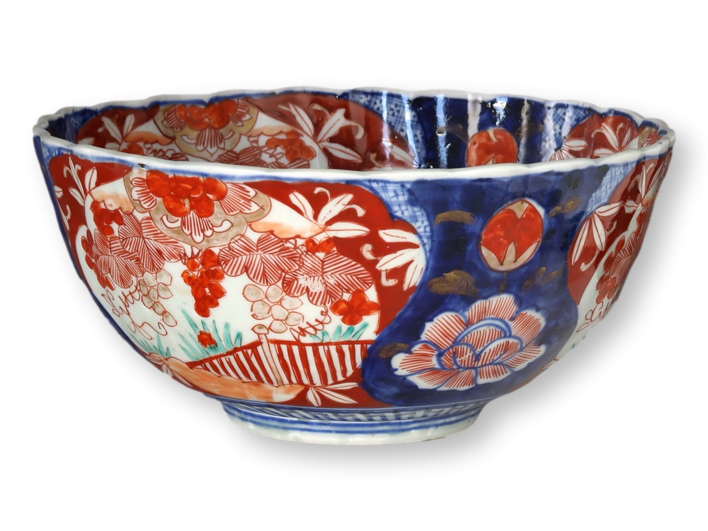 19th-C. Japanese Imari 8.75" Bowl