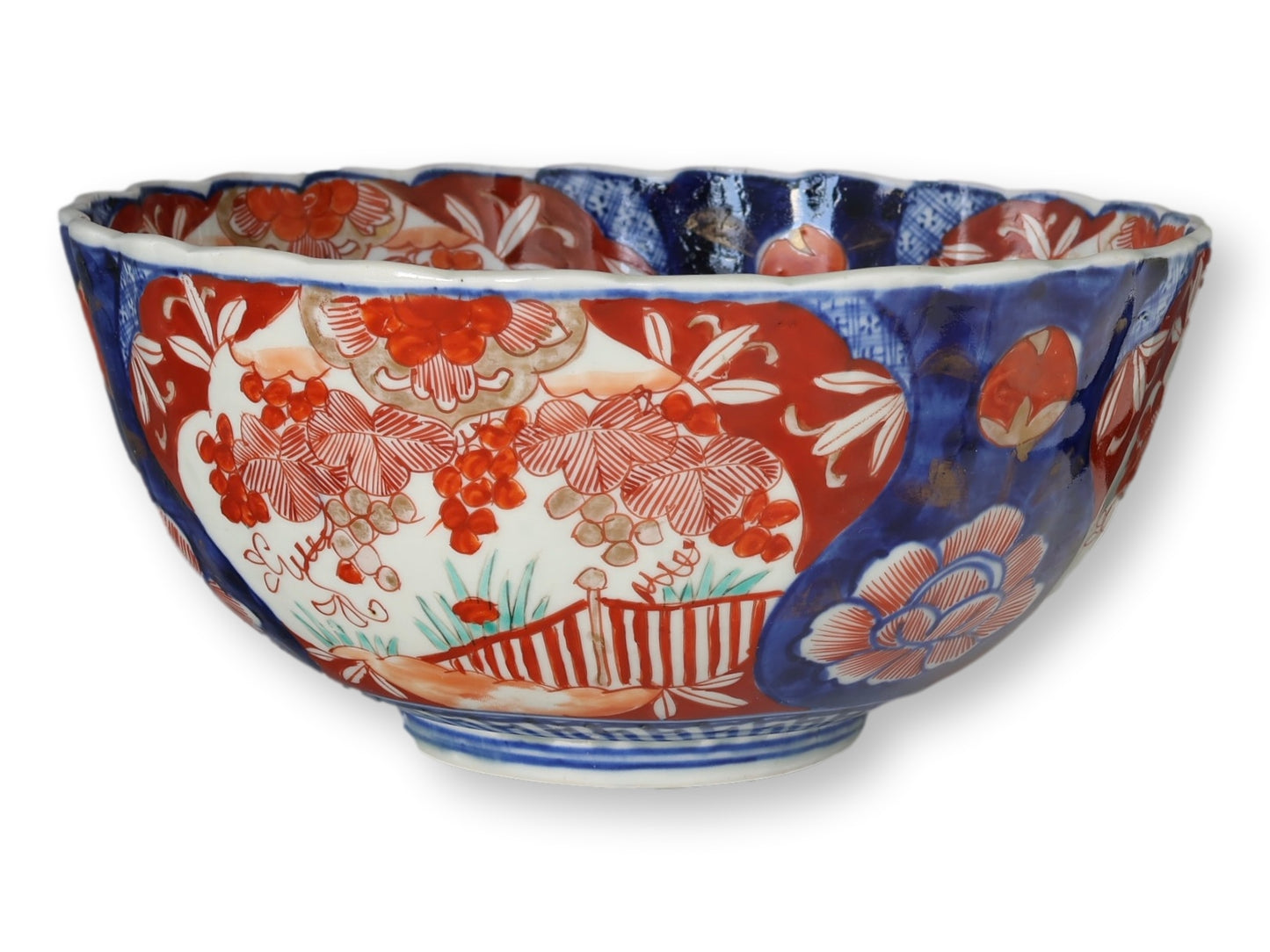 19th-C. Japanese Imari 8.75" Bowl