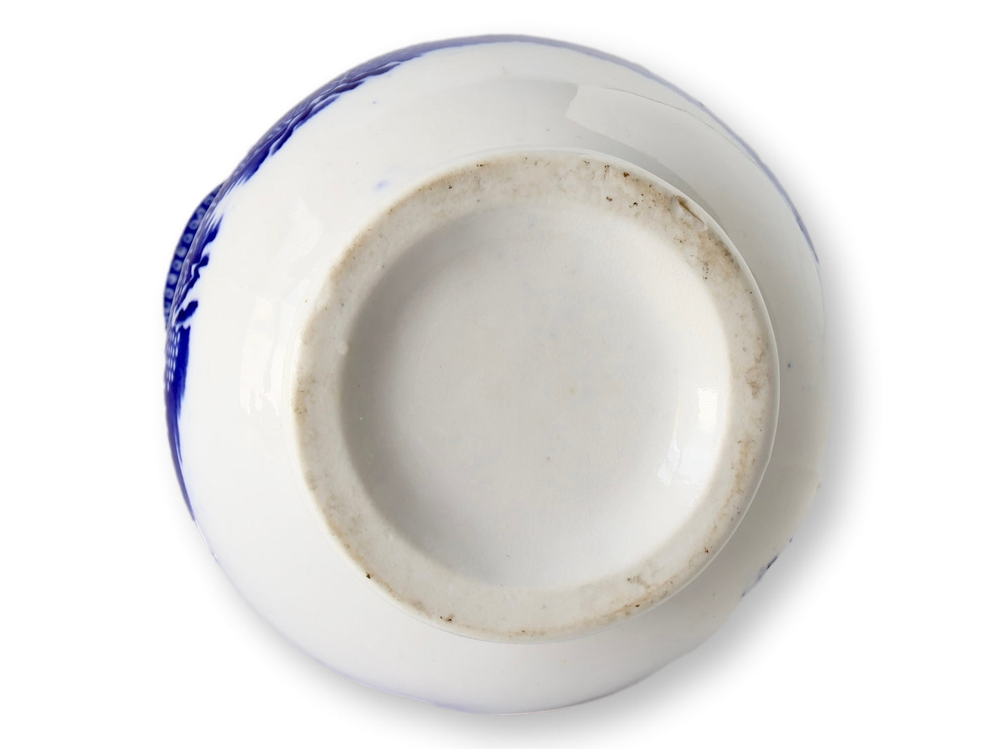 Antique English Porcelain Willow Creamer