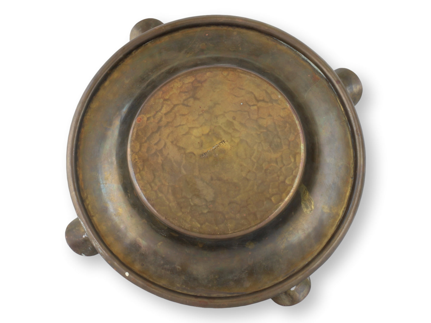 Antique Bronze Cherub Ashtray