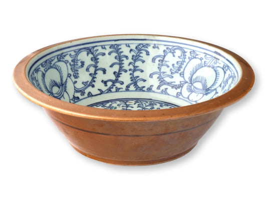 19th-C. Chinese Qing Dynasty Batavian Bowl