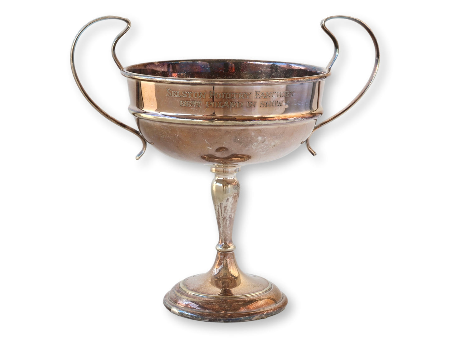 Vintage English 'Poultry Fanciers' Hen Trophy