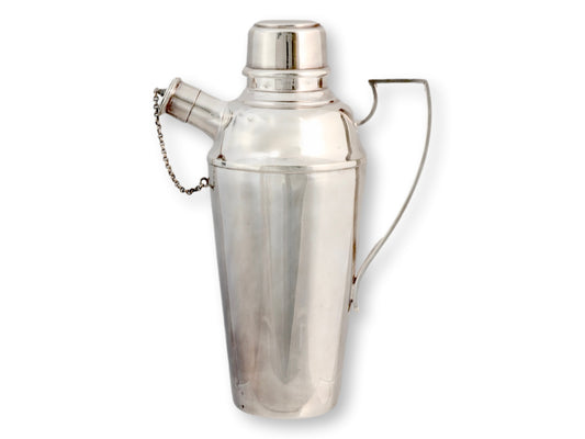 1930s Large Elkington Silver-Plate Cocktail Shaker