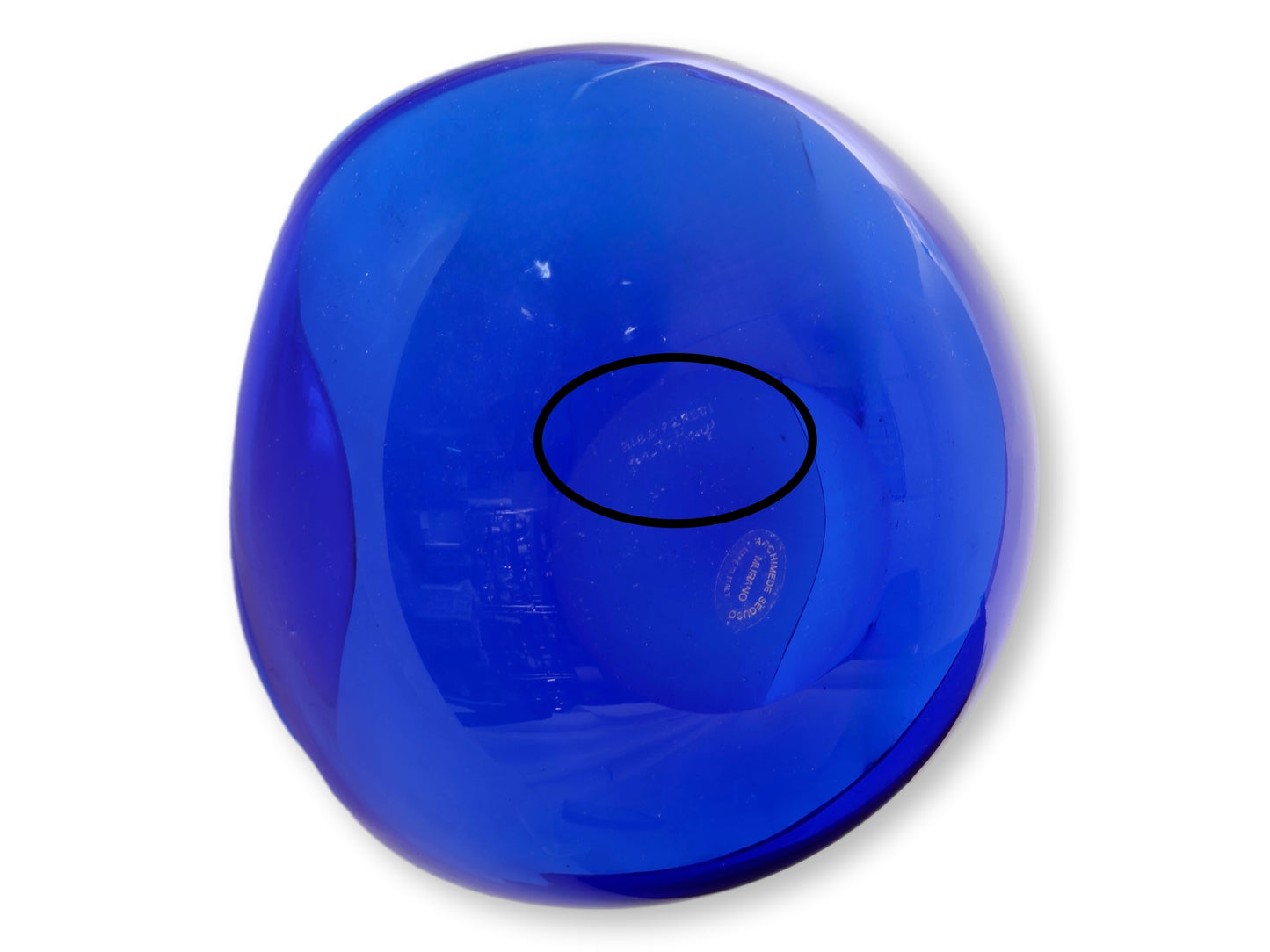 1980s Elsa Peretti for Tiffany Co. Italian Murano Bowl