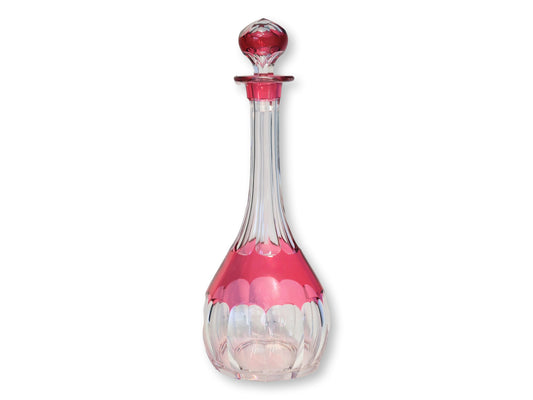 Val Saint Lambert Cordial Decanter Set, 3pc