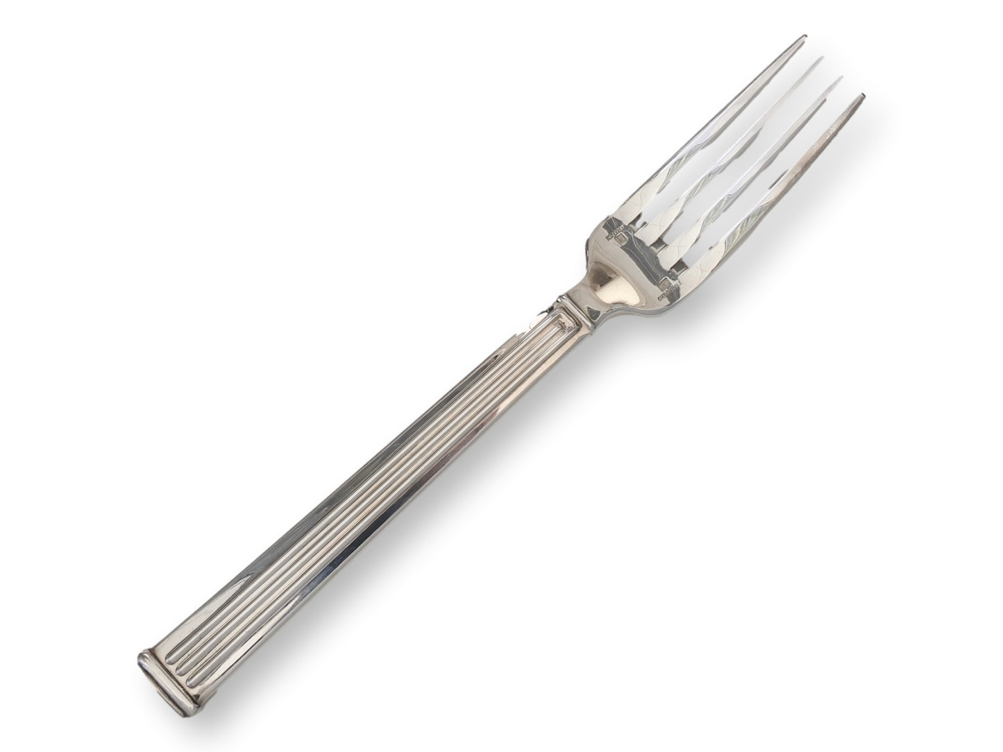 Vintage Christofle Triade Pattern Flatware, Service for 8