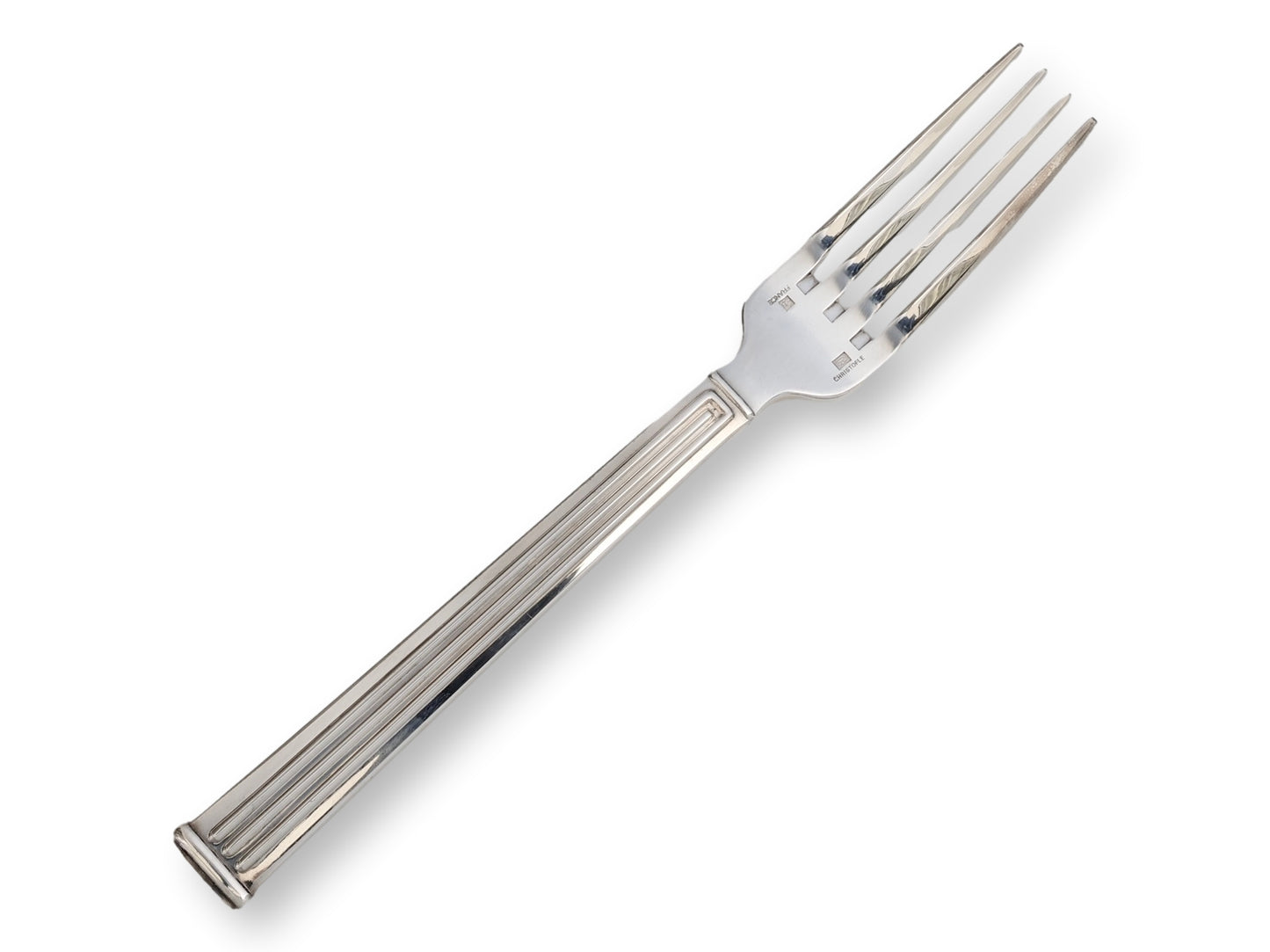 Vintage Christofle Triade Pattern Flatware, Service for 8