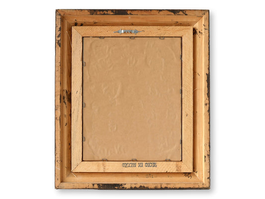 Midcentury Light House Oil on Canvas