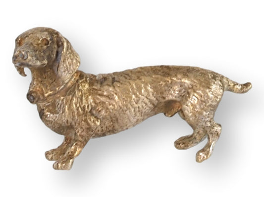 Miniature Vienna Bronze Dachshund Dog