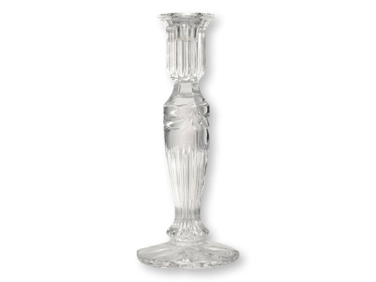 Vintage Waterford 8" Prentiss Cut Crystal Candlesticks
