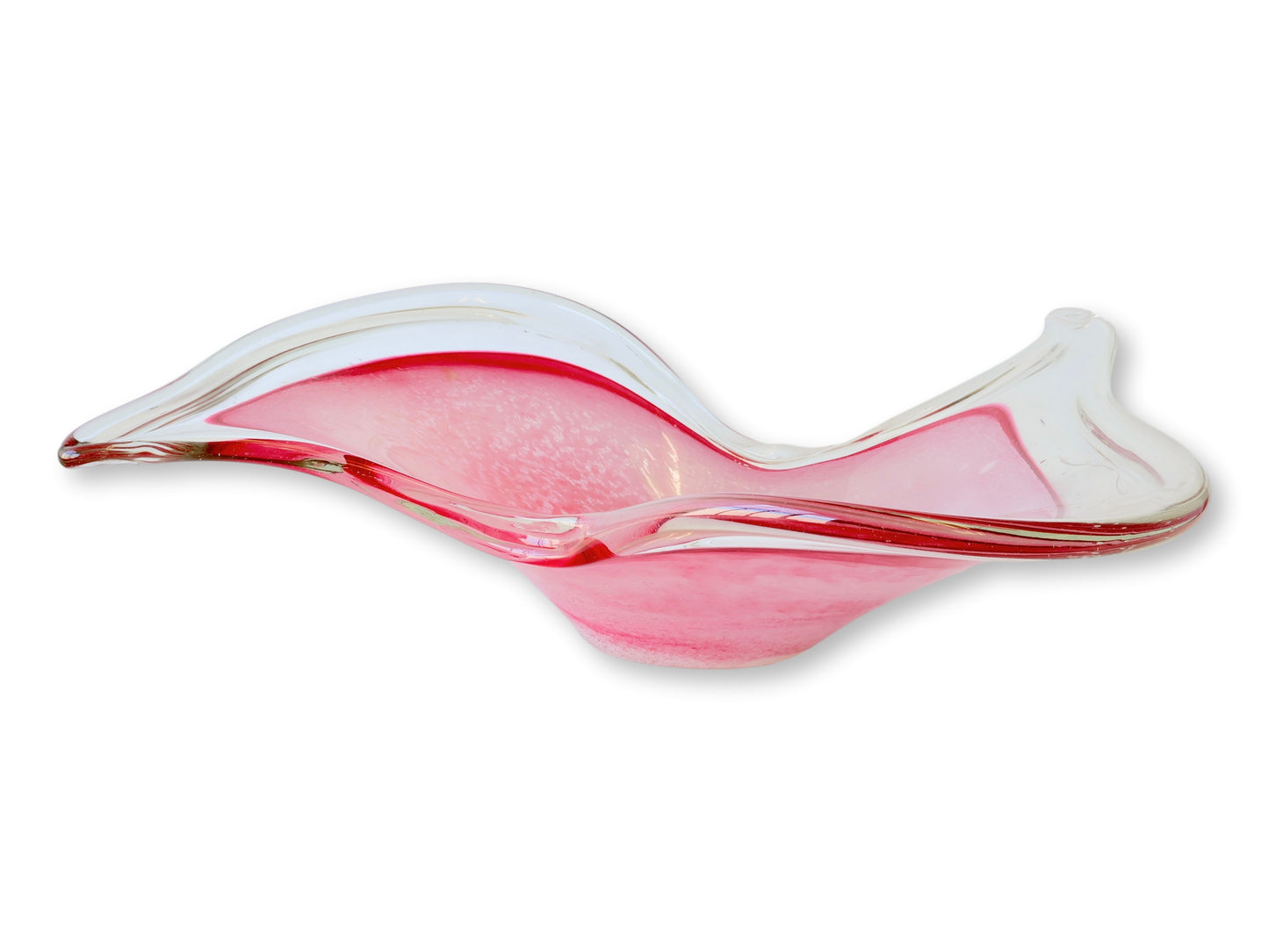 Large Midcentury Murano Glass Bowl