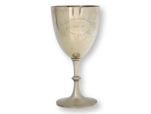 1930s English Silver-Plate Waltzing Competition Trophy