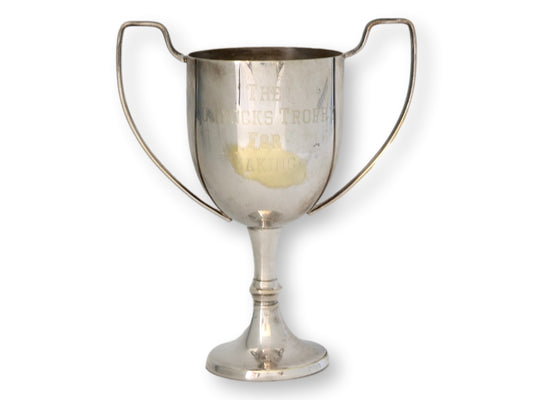 1980s / 90s Silver-Plate Baking Trophy Cup