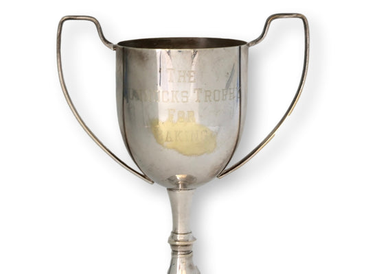 1980s / 90s Silver-Plate Baking Trophy Cup