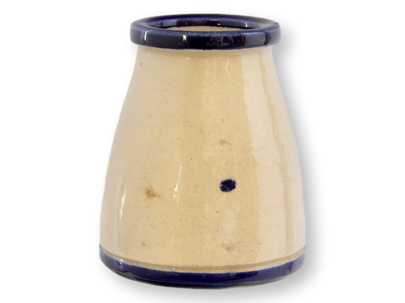 Vintage French Stoneware APETIX Mustard Jar