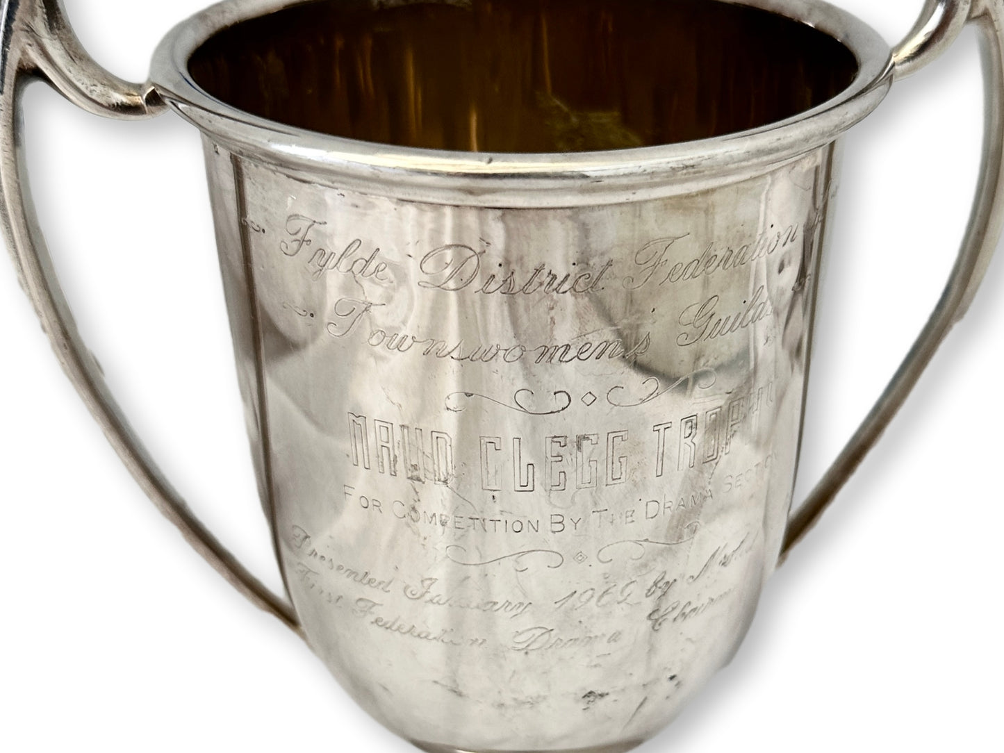 1966 Maud Clegg Drama Award Trophy