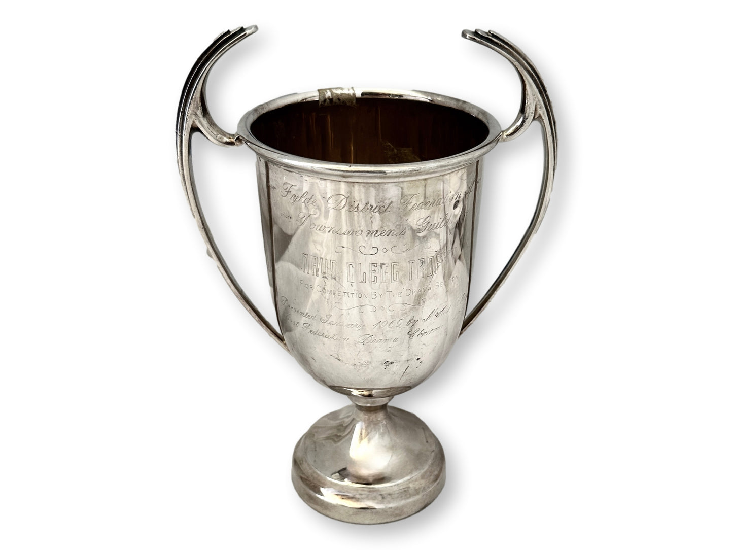 1966 Maud Clegg Drama Award Trophy