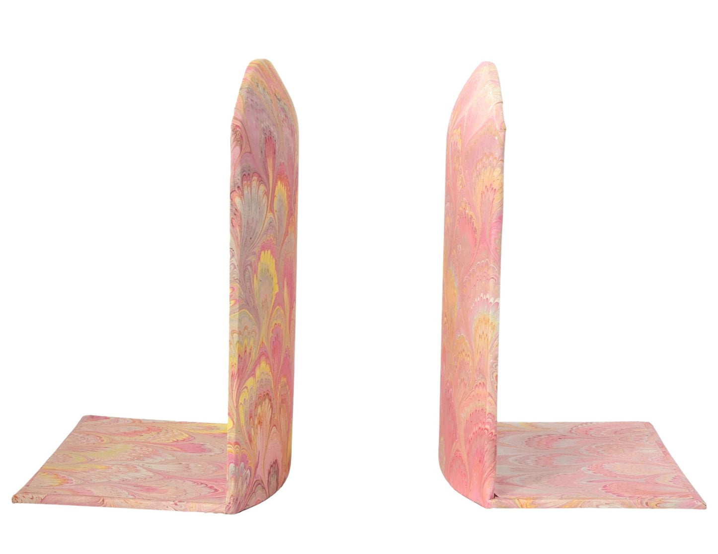 Il Papiro Firenze Marbled Desk Set w/ Box & Bookends