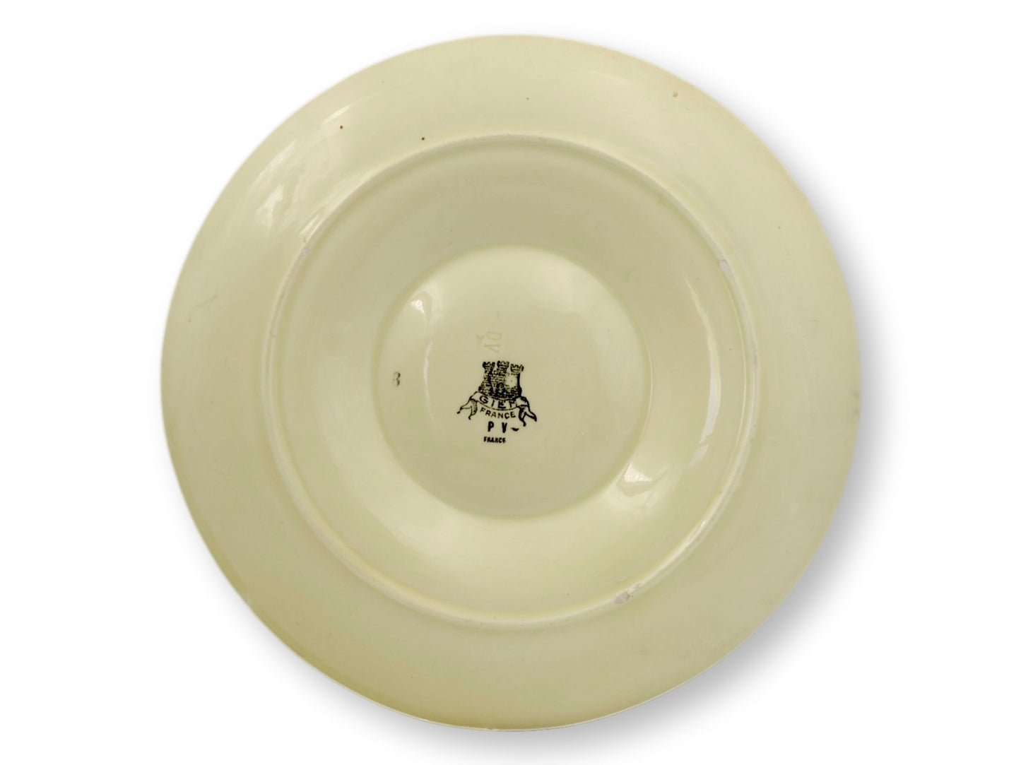 French Gien Majolica Artichoke Serving Plate