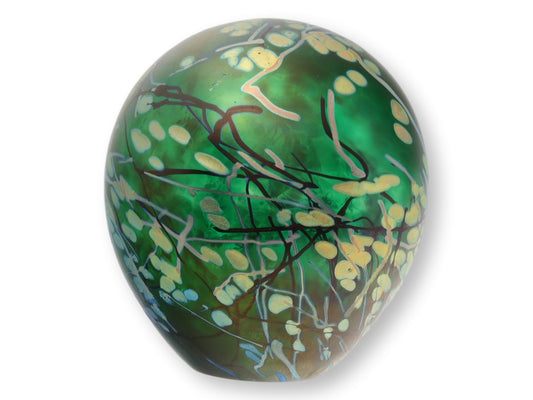 Tim Lazer Art Glass Paperweight