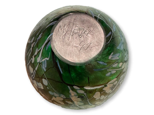 Tim Lazer Art Glass Paperweight