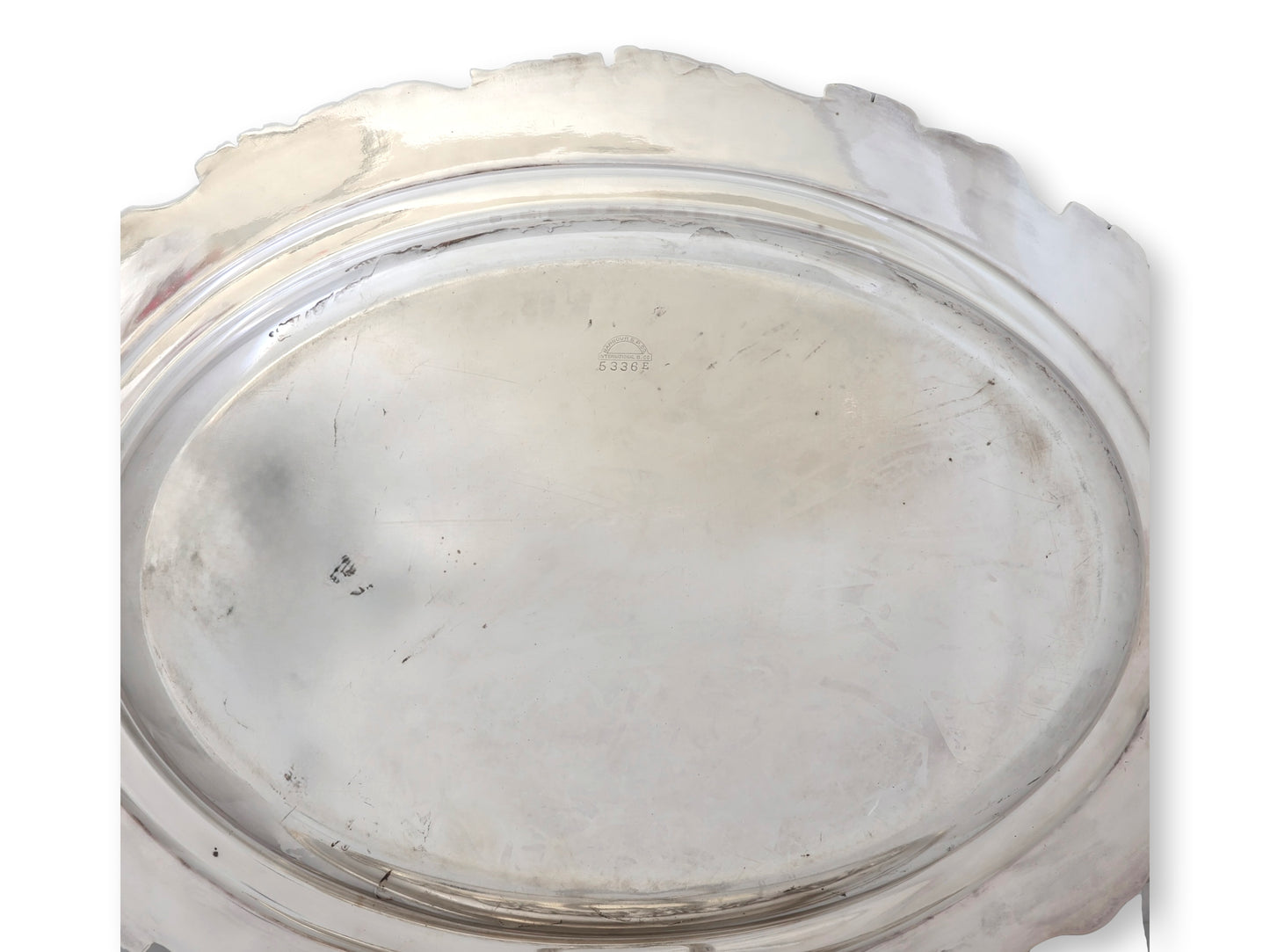 Oversized Silverplate Serving Dish w/ Lid