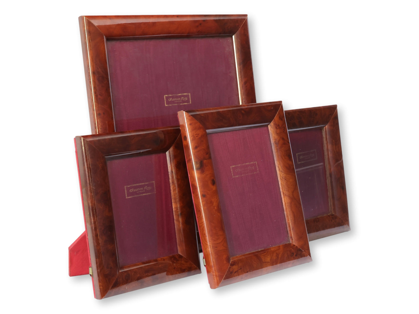 Vintage English Grouping of Picture Frames, Set of 4