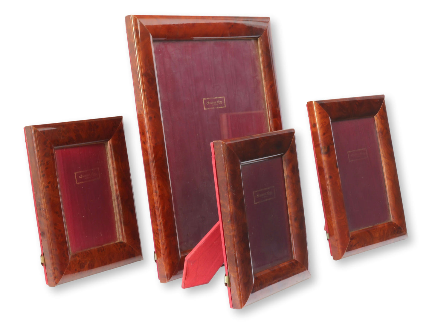Vintage English Grouping of Picture Frames, Set of 4