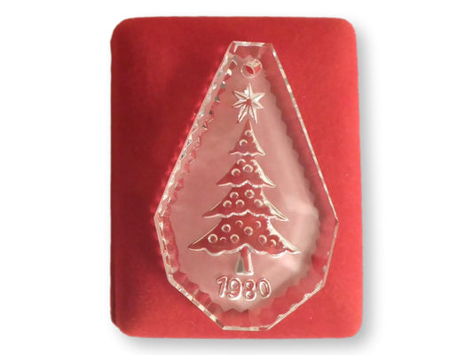 Waterford Crystal Christmas Ornament – 1980