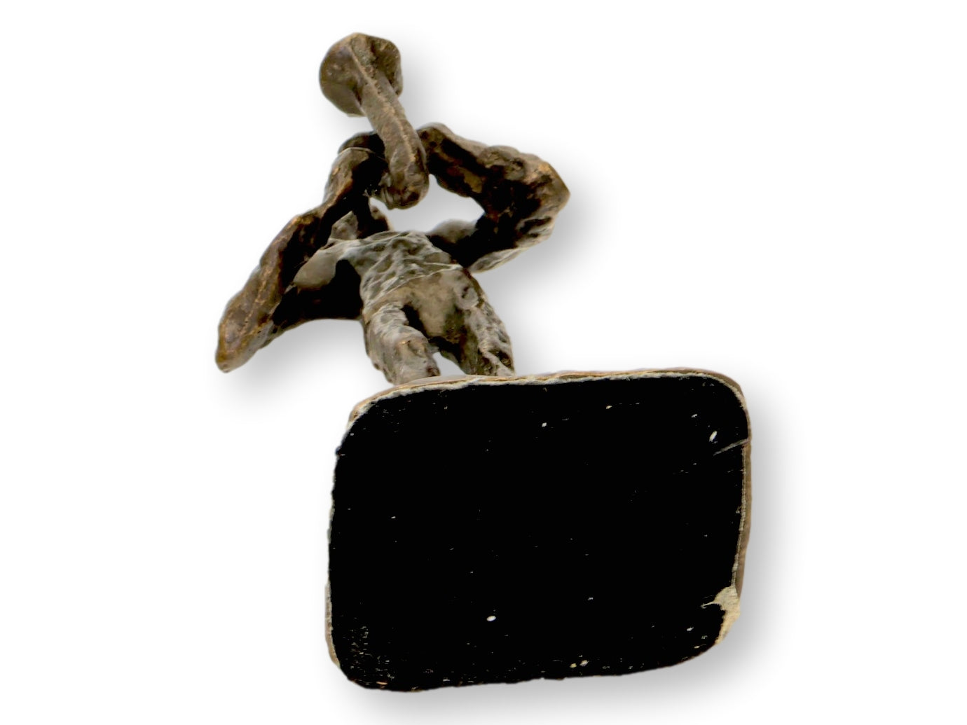 Contemporary Bronze Saxophone Jazz Musician Figure